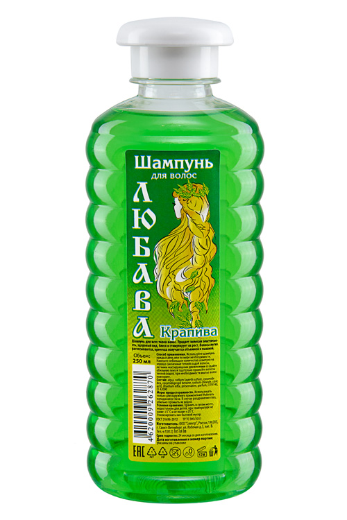 Шампунь Любава 250мл. Крапива (35)