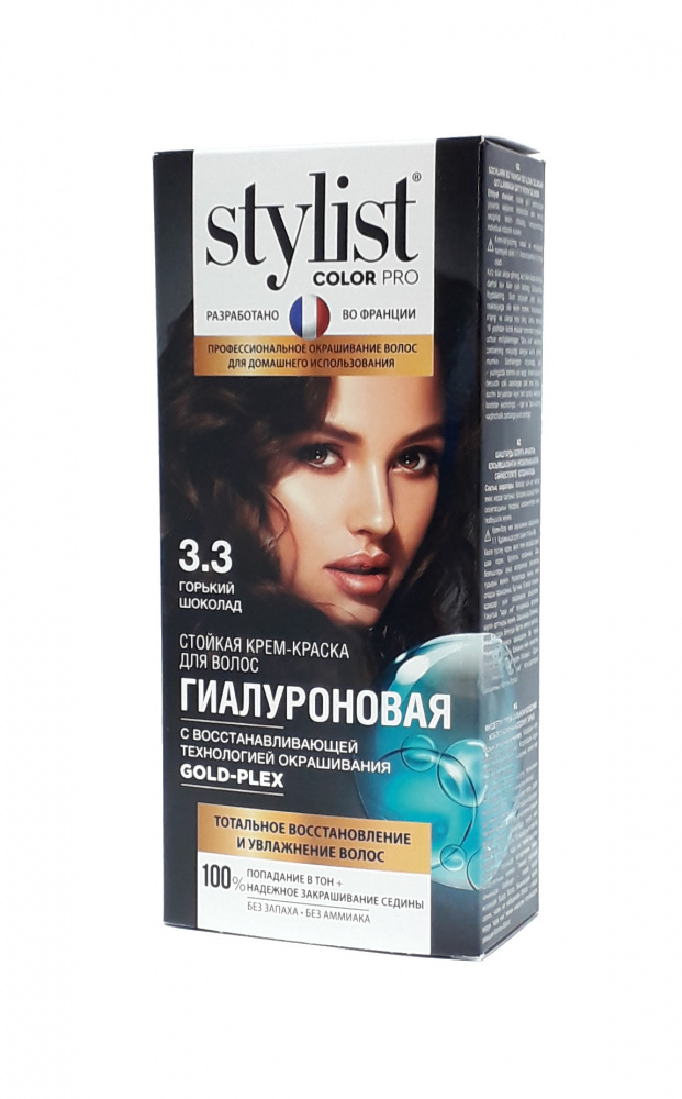Краска д/волос STYLIST COLOR PRO 3.3 Горький шоколад