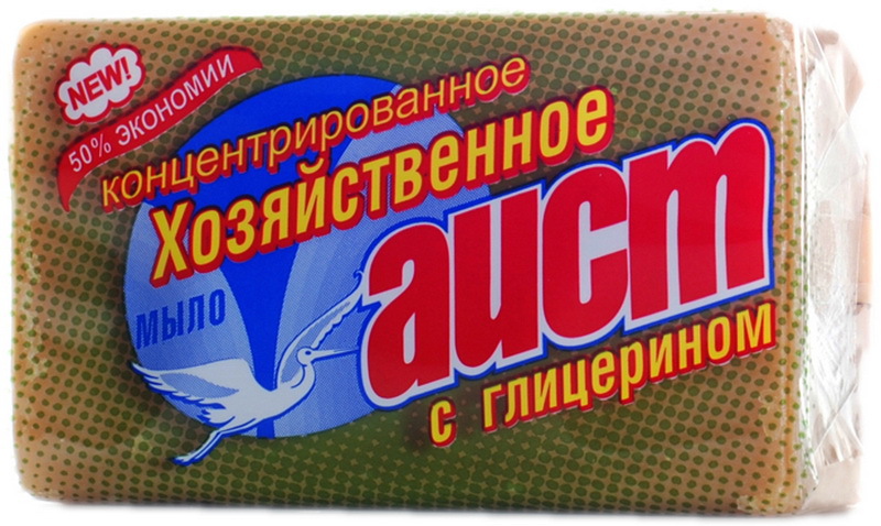 Мыло Аист 150г. хоз. с глицерином