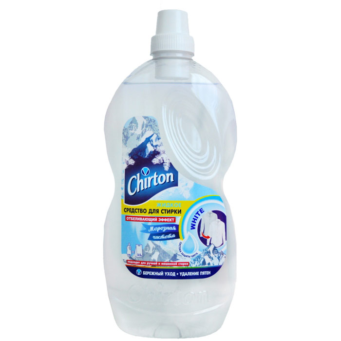 Стир.жидкость Chirton 1.81л. Для белых тканей Морозная чистота