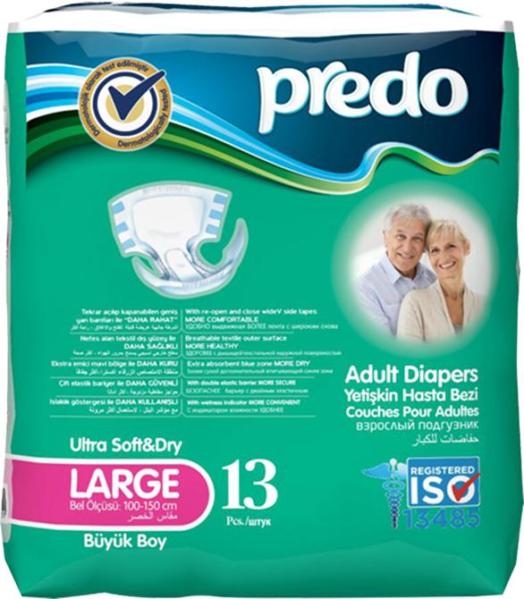Подгузн. Predo large 13шт.