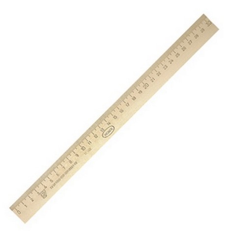 Линейка дерево 30см.(уп.10)