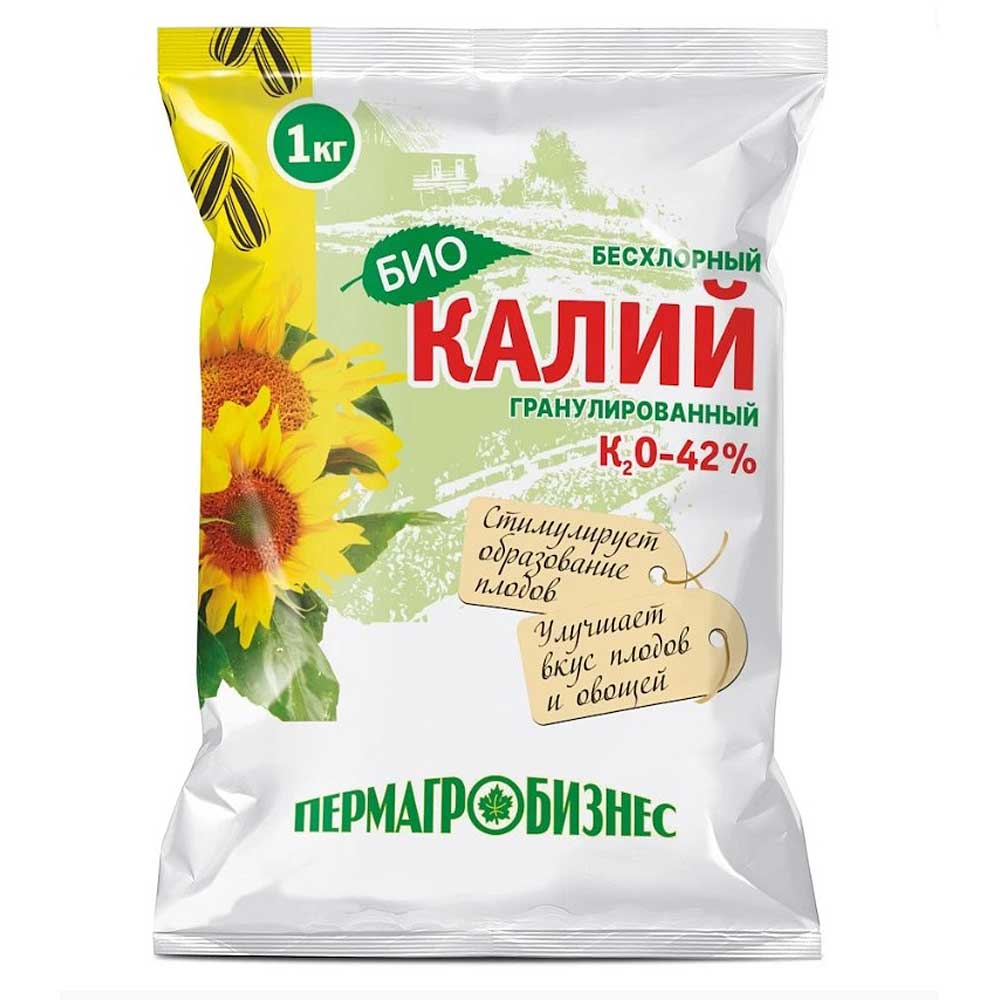 Удобрение ПАБ 1кг. Калий безхлорный (20)