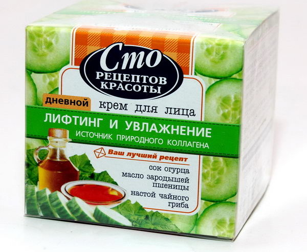 Крем Сто рец.красоты 50мл. д/лица Лифтинг и увлажнение Дневной