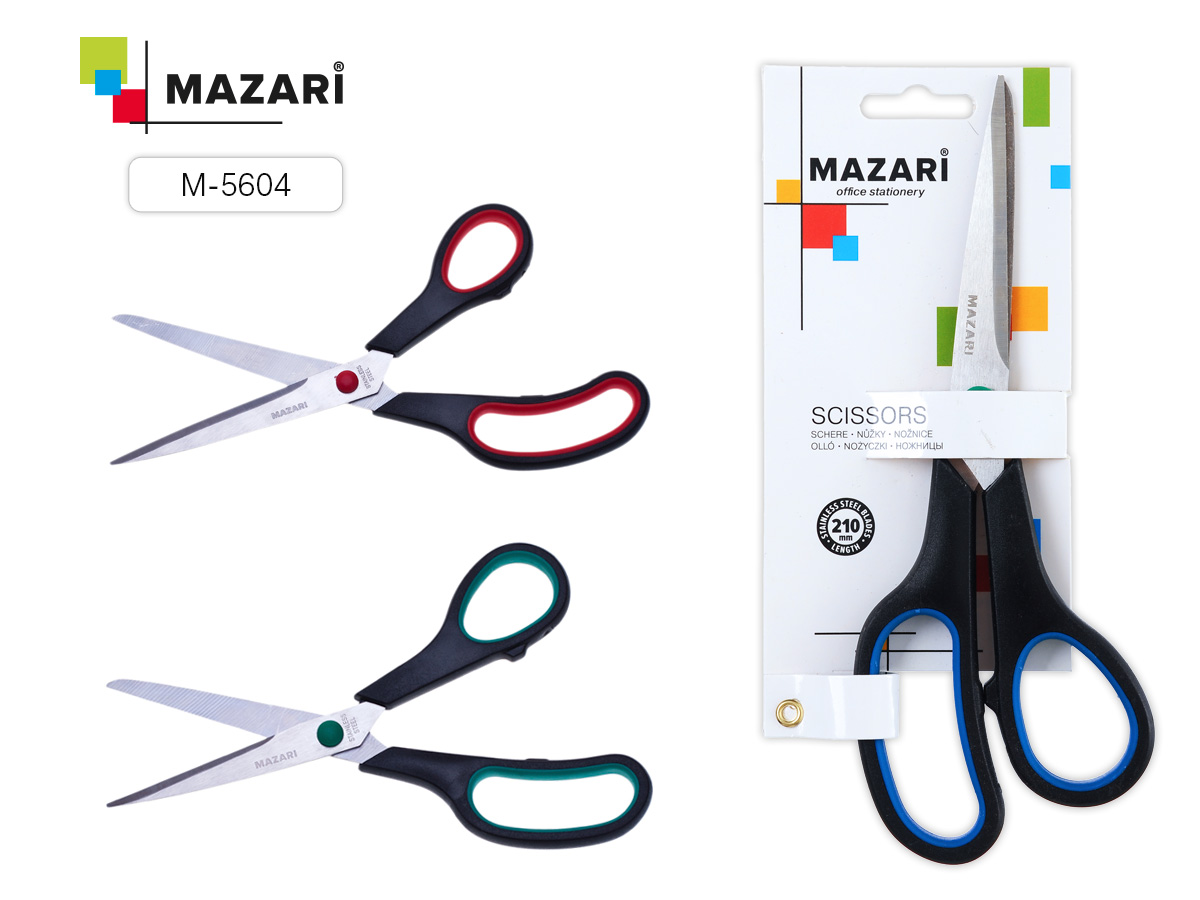 Ножницы 21см. Mazari Be Top офисные