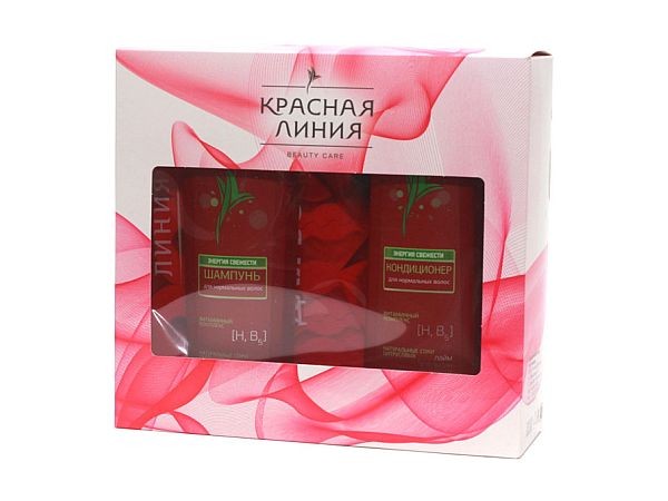 ПН/ЖЕН. Красная линия Заряд энергии (Шампунь+конд.+маска)