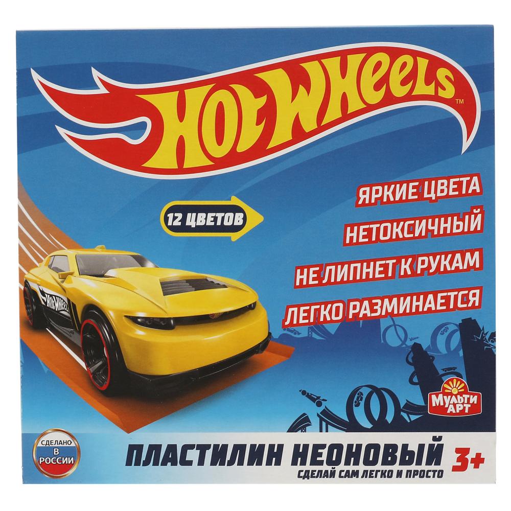 Пластилин 12цв. MultiArt ХОТ ВИЛС