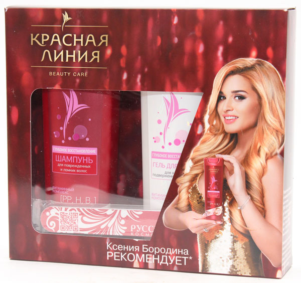 ПН/ЖЕН. Красная линия Сила витаминов (Шампунь+ГельДД+Пилочка)