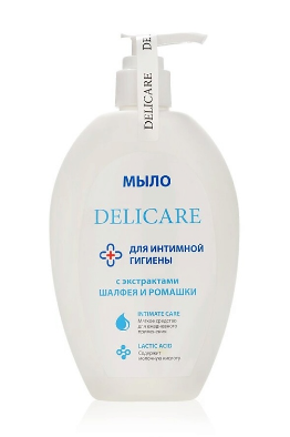 Мыло жидк. Delicare 270мл. интим. Шалфей и ромашка (12)