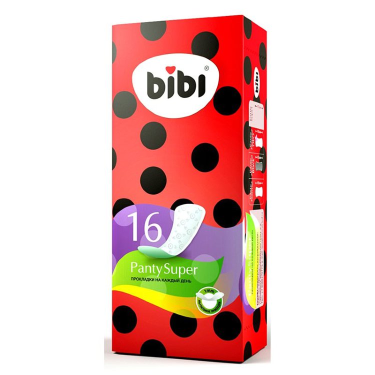 Прокладки BiBi ежедн. 16шт. Panty Super