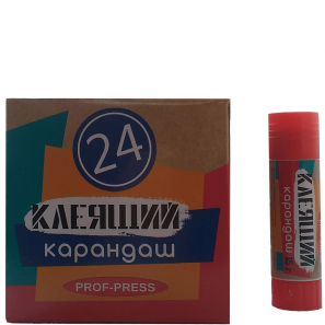 Клей карандаш 15 гр. ПрофПресс (24)