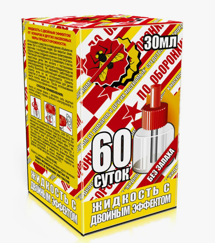 Жидкость от комаров Оборонхим 60ночей Желтая (24)