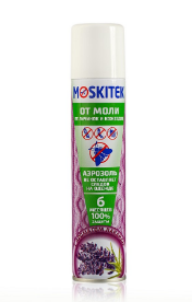 Дихлофос-репеллент Moskitek 190мл. От моли (24)