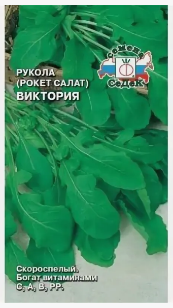 Семена рукола Культурная (индау) Виктория Седек (уп.10)