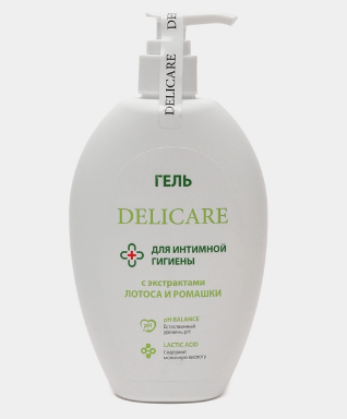Интим-Гель Delicate 300мл. Лотос/Ромашка (12)