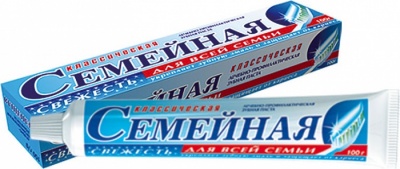 Зубн.паста Весна 100г. Семейная 1800