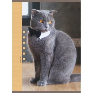 Тетрадь А4 80л. КЛ. Канц-Эксмо Нарядный кот (хромэрзац)