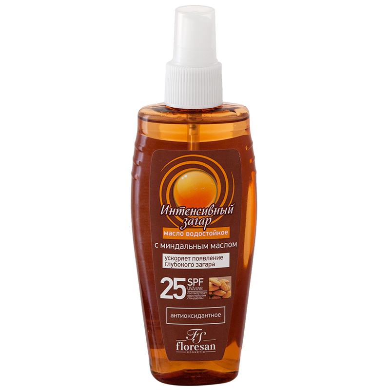 Масло д/загара Интенсивный загар 150мл. SPF25 водостойкое