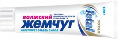 Зубн.паста Весна 100г. Волжский жемчуг комплекс 8060