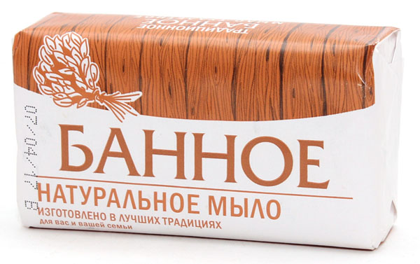 Мыло Ординарное 160г. Банное бум.уп. (4/72)