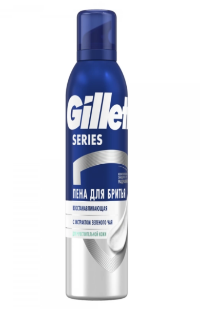 Пена д/бритья Gillette 200мл. Восстанавливающая
