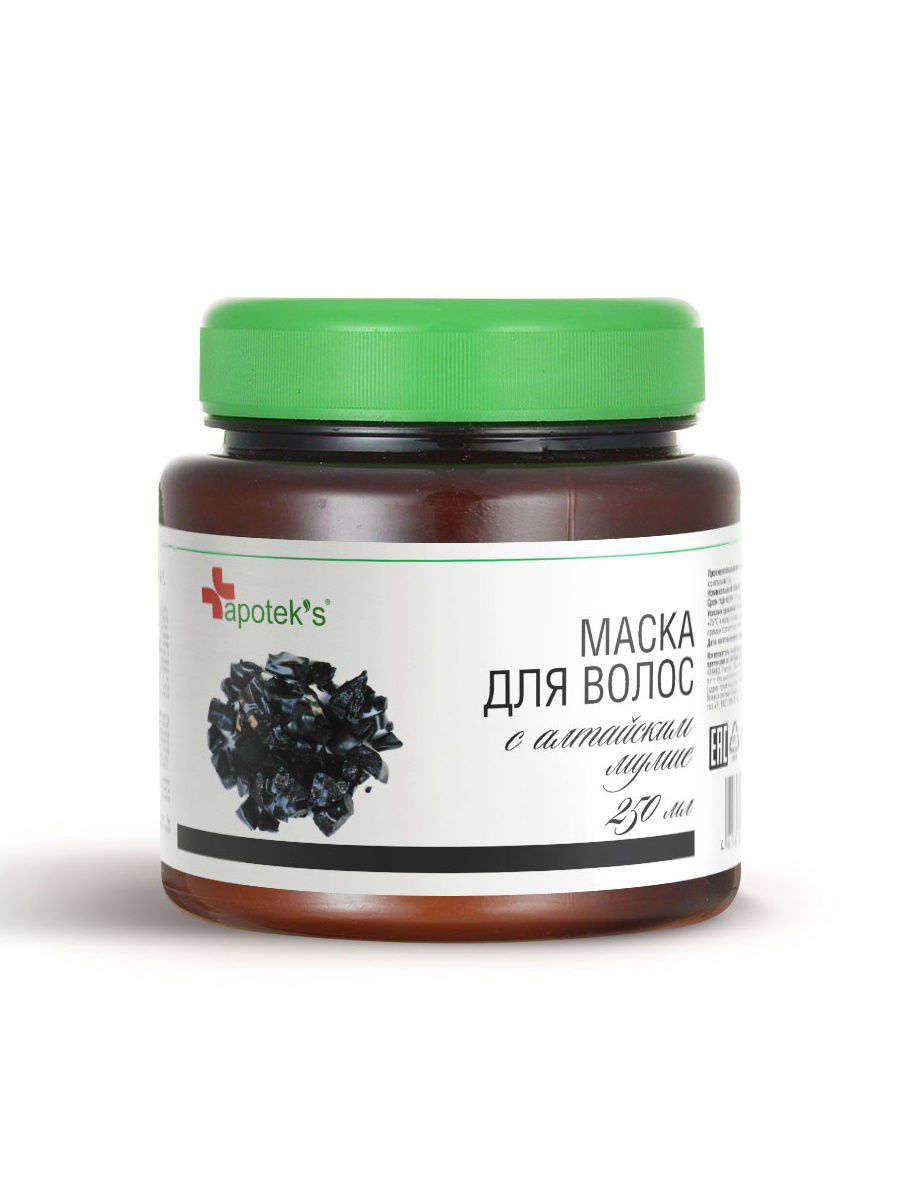 Маска д/волос Apotek's 250мл. Алтайское мумие