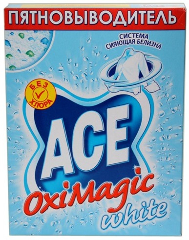 Ср-во АСЕ 500г. Пятновыводитель Oxi Magic White