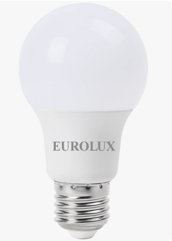 Лампа светодиодная Eurolux A60 E27 15W 2700K теплый