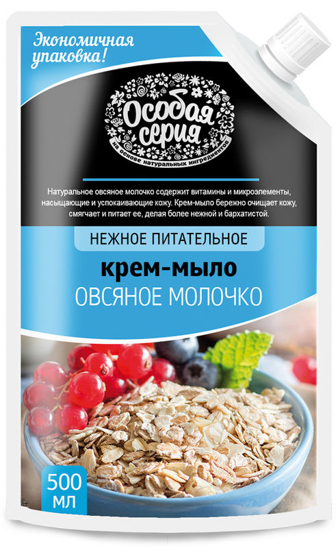 Мыло жидк. Особая серия 500мл. Овсяное молочко