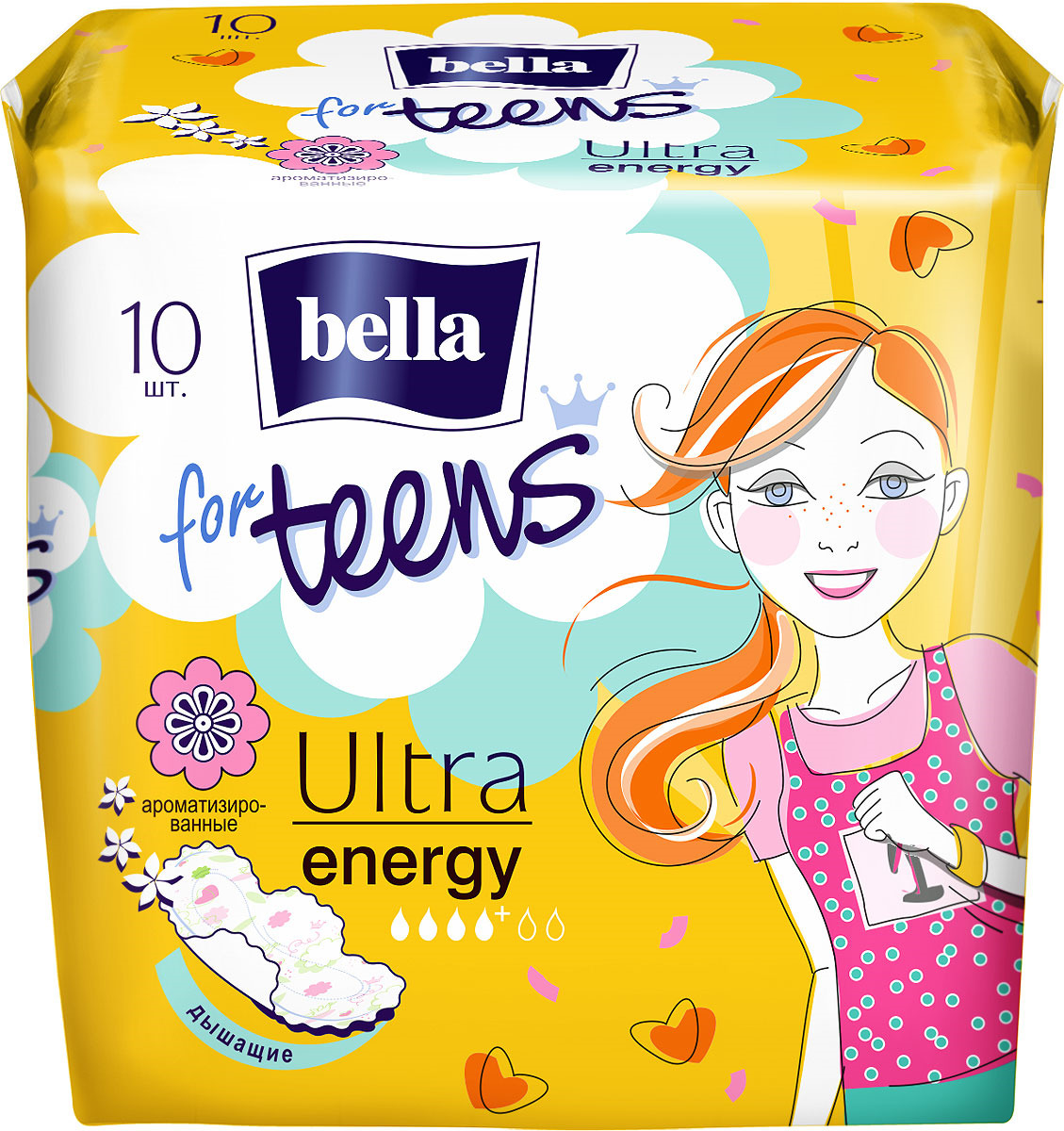 Прокладки Белла For teens ультра энерджи 10шт. (36)