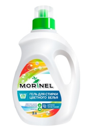 Стир.гель Morinel 3л. Для цветного белья