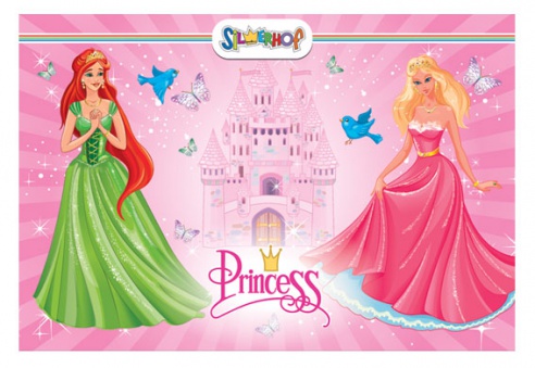 Настольное покрытие Silwerhof 430х290мм, PRINCESS, полипропилен