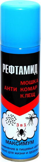 Дихлофос-репеллент Рефтамид 147мл Максимум Р11 (24)
