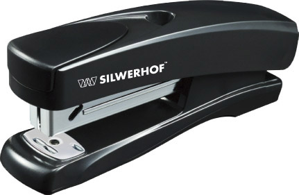 Степлер №24 Silwerhof 20л. мет Nero черный