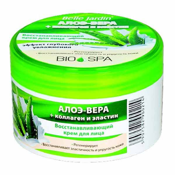 Крем Bella Jardin 200мл. д/лица BIO-SPA Алоэ вера +Коллаген