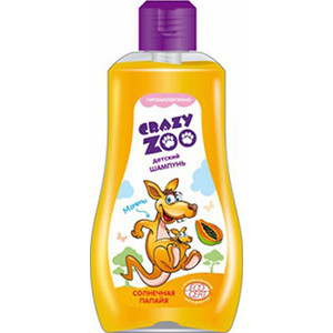 Шампунь Весна 280мл. Детский Crazy Zoo солнечная папайя 7117