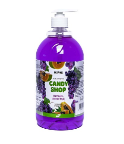 Гель для душа Kipni CANDY SHOP 1л. Папайя-Виноград