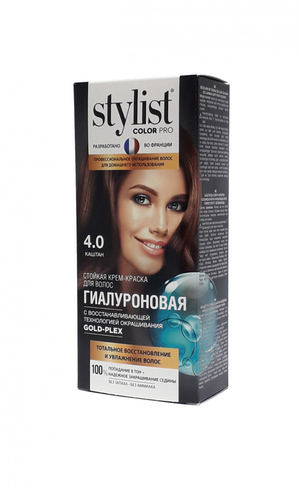 Краска д/волос STYLIST COLOR PRO 4.0 Каштан