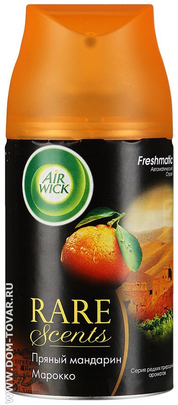 Освежитель воздуха Air Wick 250мл. Сменный блок Пряный мандарин Марокко