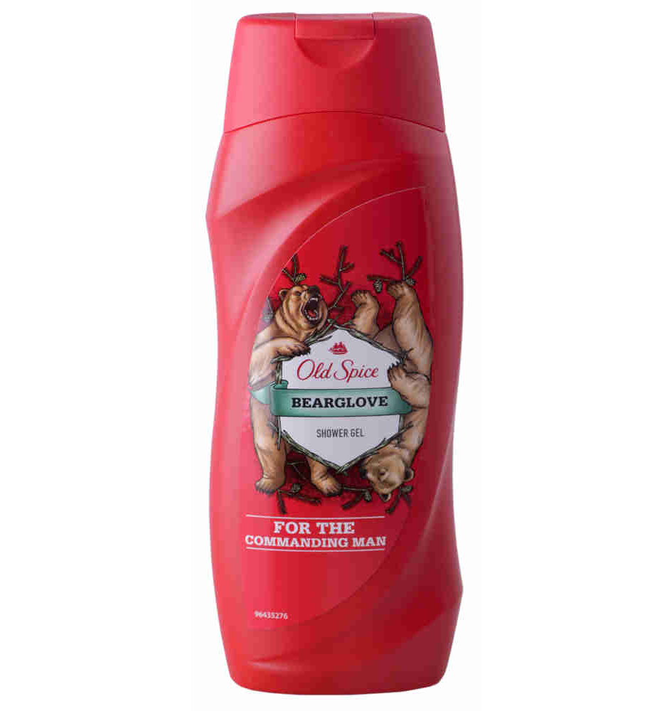 Гель для душа OldSpice 250мл. Bearglove (гель д/д+шампунь)