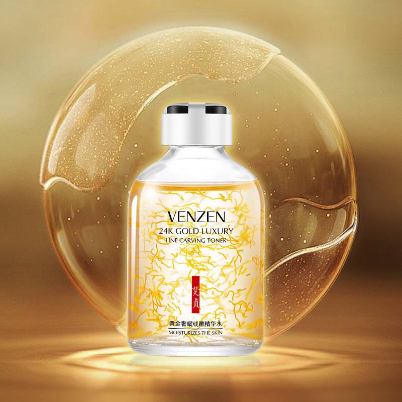 Сыворотка Venzen 50мл. д/лица 24 K GOLD LUXURY омолаживающая