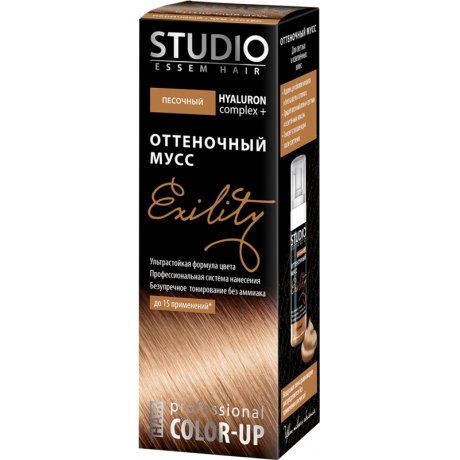 Оттеночный мусс Studio 150мл. Песочный