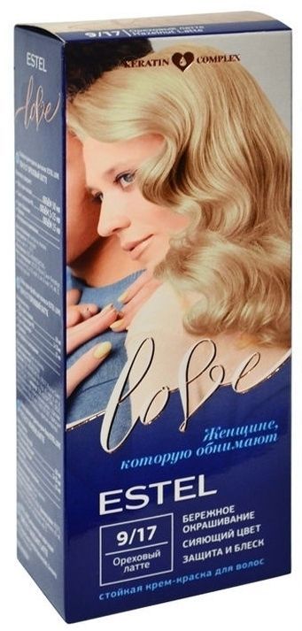 Краска д/волос Estel Love 9/17 Ореховый латте (10)