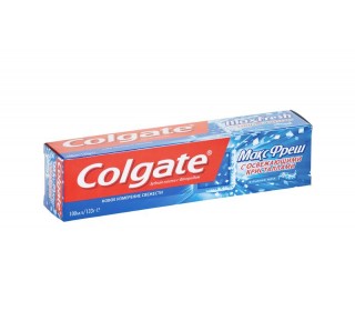 Зубн.паста Colgate 100мл. MaxFresh Взрывная мята  Освежающими Кристаллами (48)