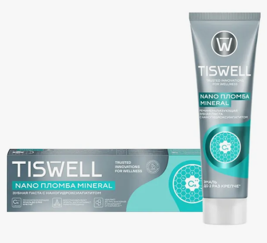 Зубн.паста TISWELL 110г. Mineral с наногидроксиапатитом (9)
