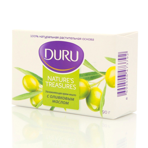 Мыло Дуру 90г. Natural Treasures Оливковое масло