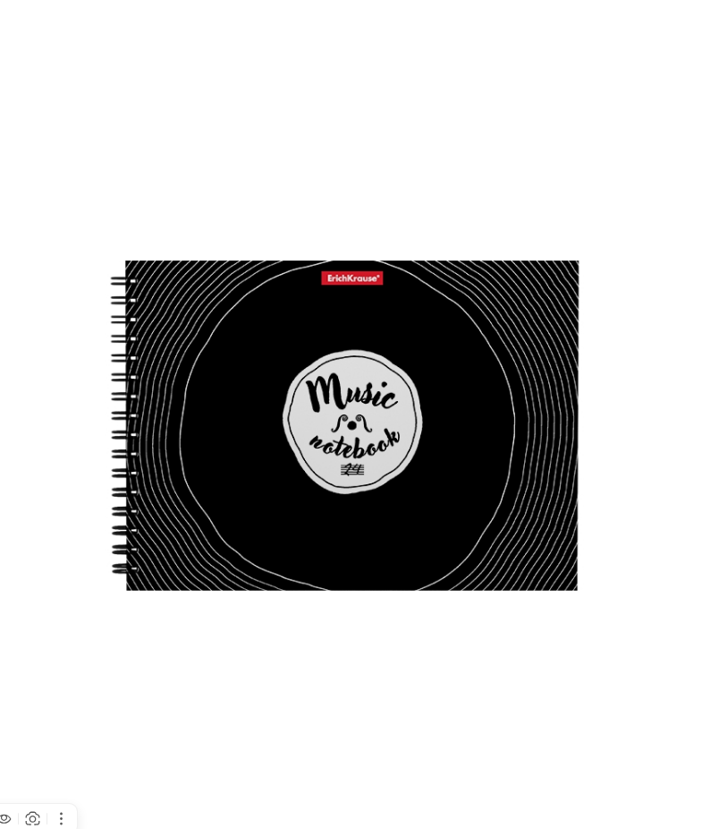 Тетрадь для нот 16л. А5 Erich Krause Just Music (10)