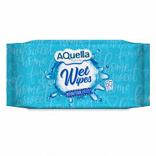 Салфетки влажные Aquella 60шт.