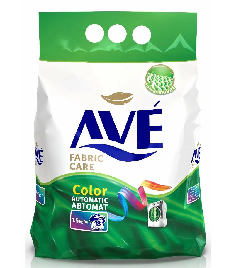 Стир.порошок AVE авт. 1.5кг Колор