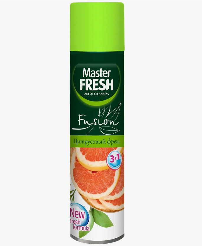 Освежитель воздуха Master FRESH 300мл. Цитрусоввый фреш (24)